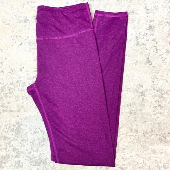 Fabletics Magenta Full Length Leggings - Picture 3 of 5